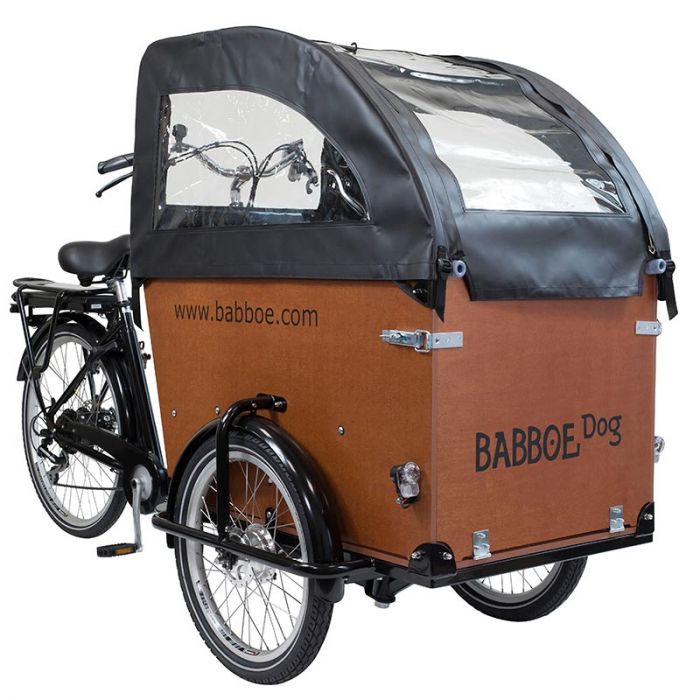 Interpretatief maatschappij Schipbreuk Babboe rain tent black for the Babboe Dog - Order now | Babboe
