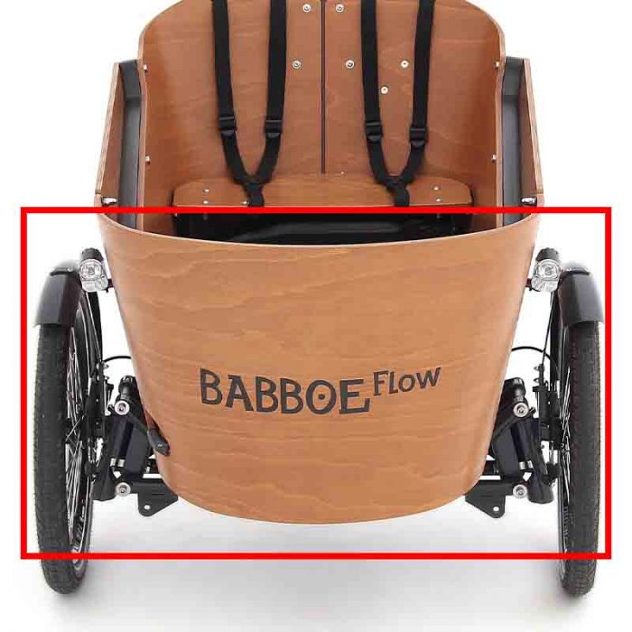 Babboe wood panels Carve Flow Babboe