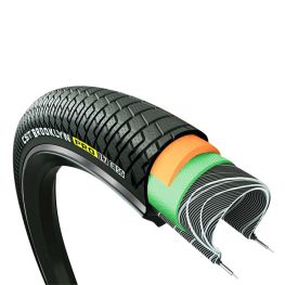 CST bicycle tire Brooklyn PRO 20 inch 2.15 55-406 black