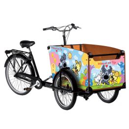 Babboe cargo bike stickers Woezel and Pip classic