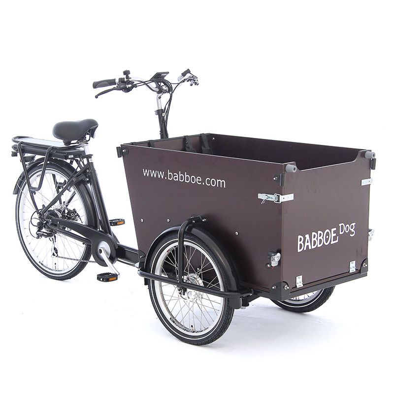 Negende Zakje Indrukwekkend Electric Babboe Dog-E Cargo Bike: Safe and Stable | Babboe