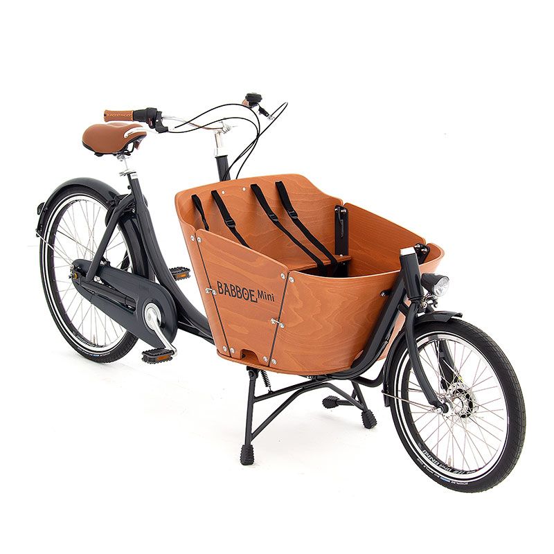 Elektricien gokken Versnel The Babboe Mini: short Cargo Bike for 1-2 Children | Babboe