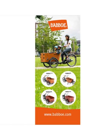 Babboe roller banner