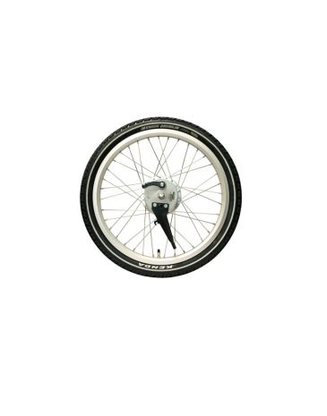 Sturmy Archer front wheel silver