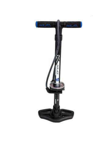 XLC bicycle pump with pressure gauge