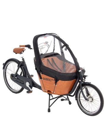 Buy the Babboe rain tent black for the Babboe Mini Babboe